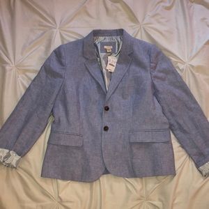 J.crew chambray blazer